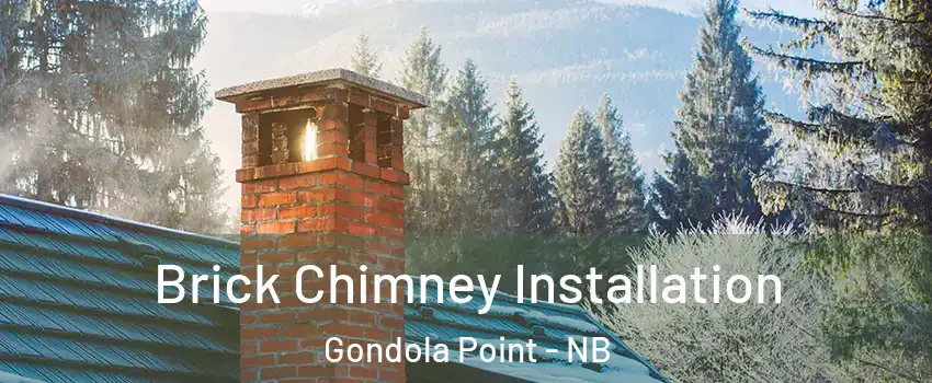  Brick Chimney Installation Gondola Point - NB