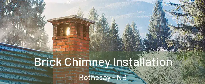  Brick Chimney Installation Rothesay - NB