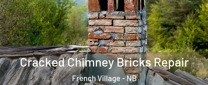 Cracked Chimney Bricks Repair French Village - NB