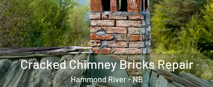  Cracked Chimney Bricks Repair Hammond River - NB