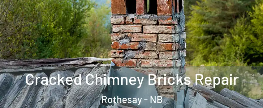  Cracked Chimney Bricks Repair Rothesay - NB