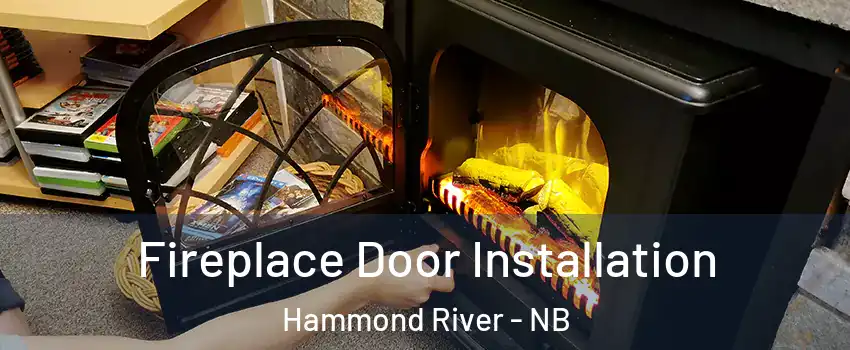  Fireplace Door Installation Hammond River - NB