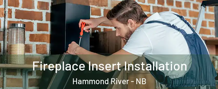  Fireplace Insert Installation Hammond River - NB