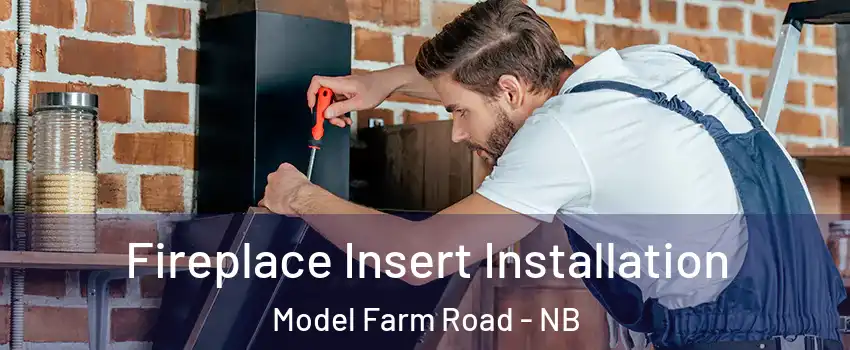  Fireplace Insert Installation Model Farm Road - NB