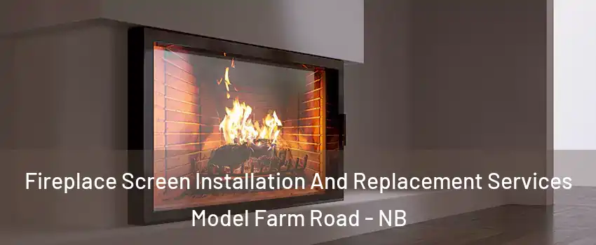  Fireplace Screen Installation And Replacement Services Model Farm Road - NB