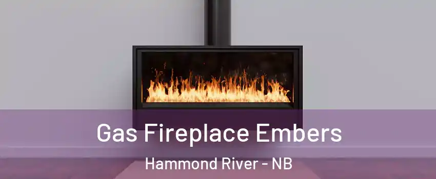  Gas Fireplace Embers Hammond River - NB