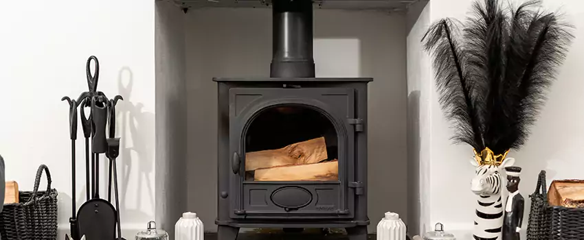 Thelin Hearth Products Providence Pellet Insert Fireplace Installation in Quispamsis, NB