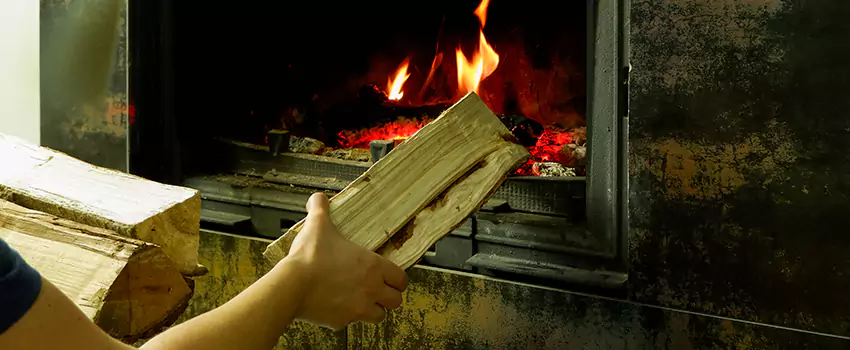 Wood Stove Heat Resistant Wall Repair in Quispamsis, New Brunswick