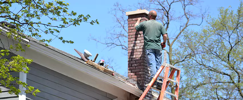 Chimney Crown Repair in Wells, New Brunswick