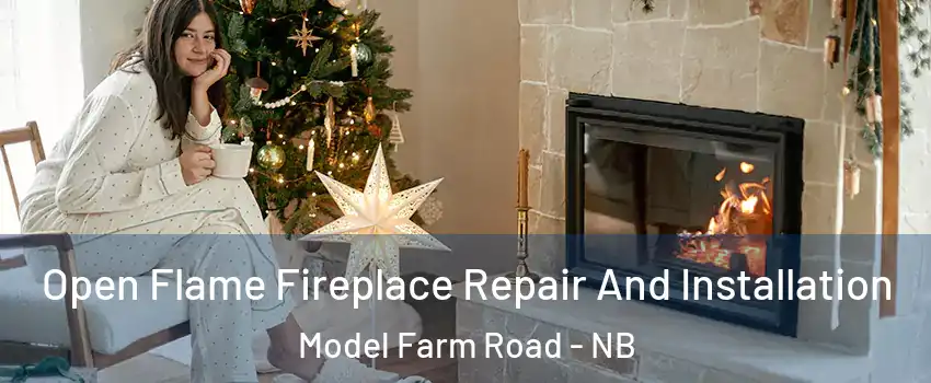  Open Flame Fireplace Repair And Installation Model Farm Road - NB