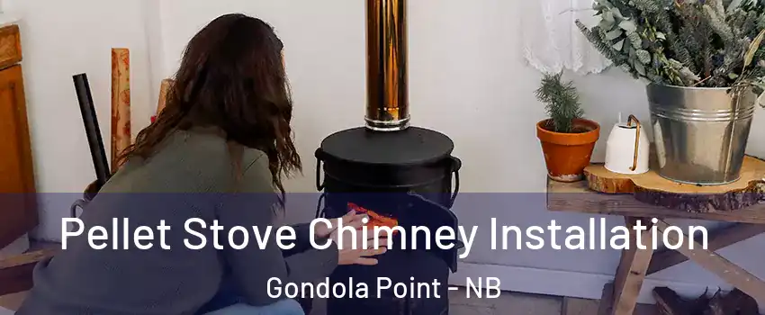  Pellet Stove Chimney Installation Gondola Point - NB