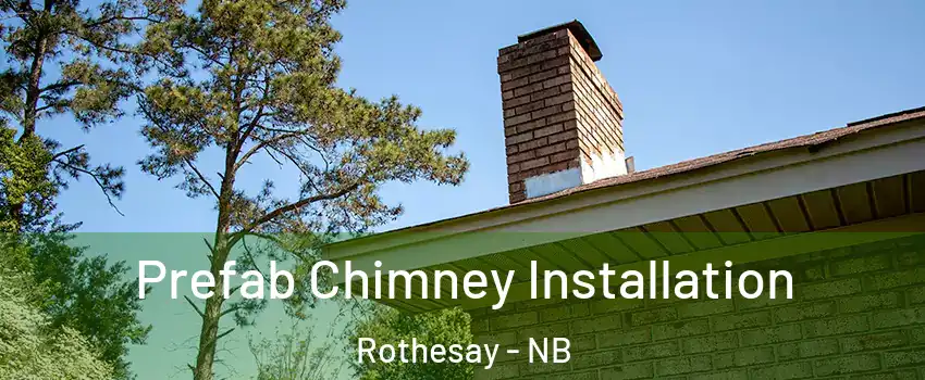 Prefab Chimney Installation Rothesay - NB