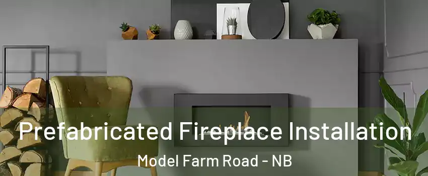 Prefabricated Fireplace Installation Model Farm Road - NB